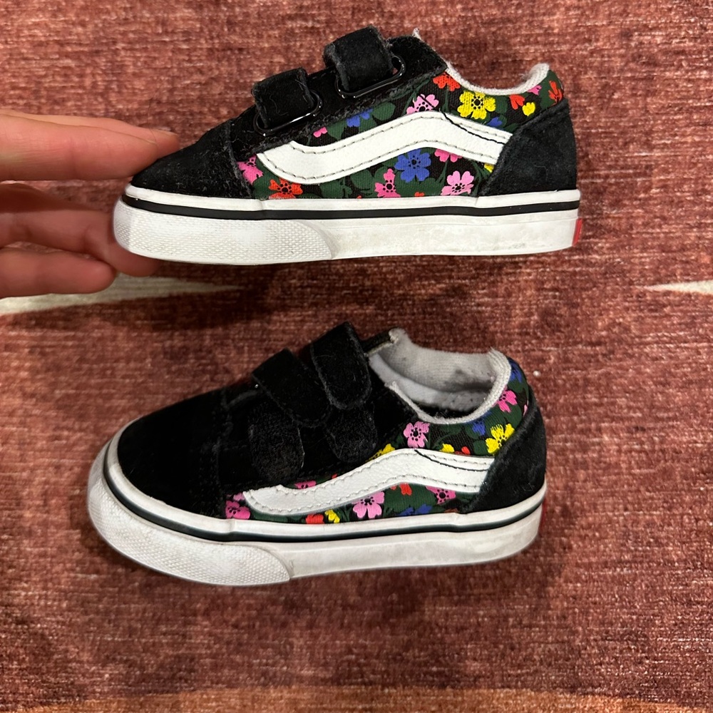Floral vans
